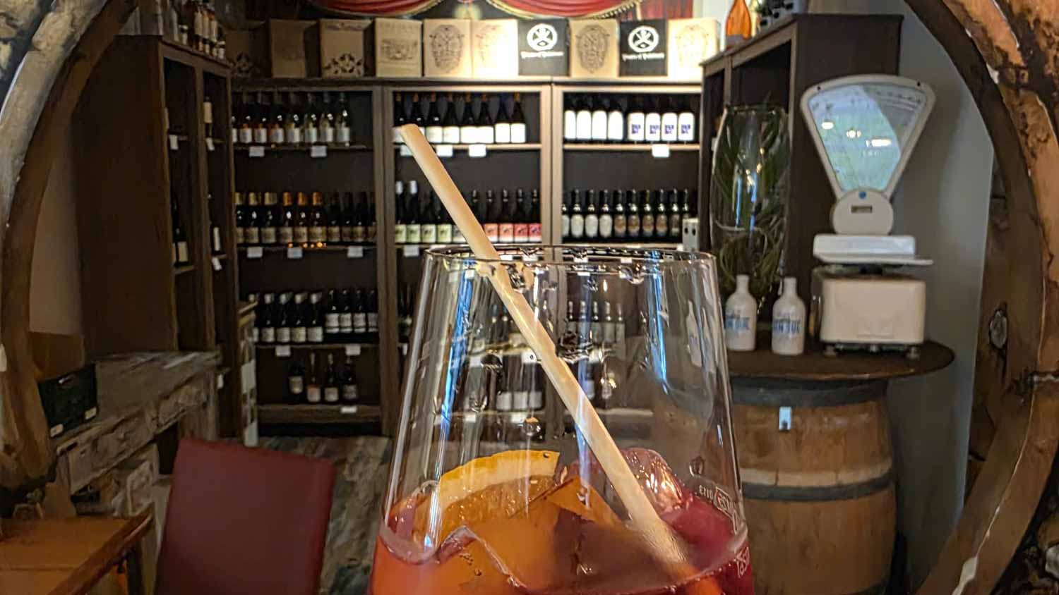 Weinstube Innenansicht